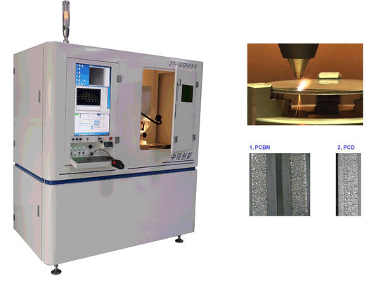 CHNTOP 6KW Fiber CNC Laser Machine Ultra Hard Materials Use For PCD Blank Inserts