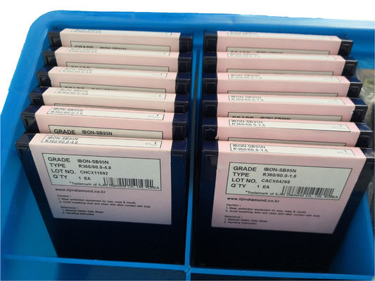 Ultra Hard CBN Disc Round Shape Customized For Inserts Tools