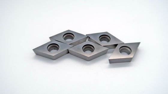11.6mm Length Hard PCBN Cutting Tools Rhombus Shape Wear Resistance