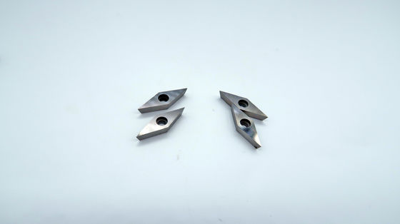 6.35mm PCD Grinding Tools Tungsten Steel Carbide Blade Surface Treatment