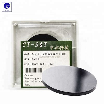 Chinese supplier CHN-TOP ultra-hard materials PCD blank for metal/nonmetal and wood cutting