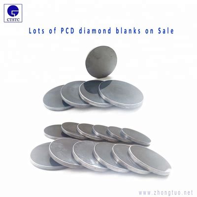 47mm Diameter  PCD Blank For Wooden Cutting High Thermal Stability