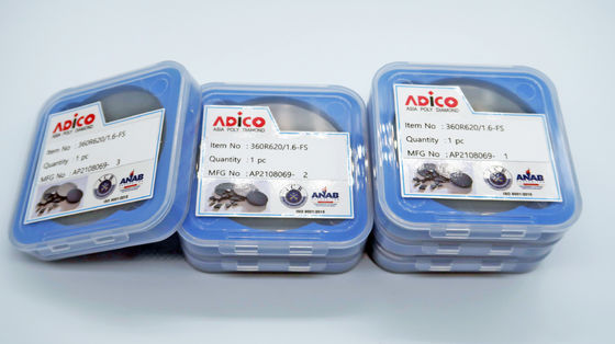 2um Metal Cutting PCD Disc High Thermal Stability Wear Resistance