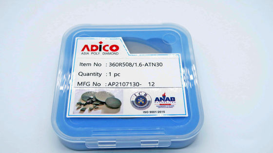 1.6mm Thickness PCBN Cutting Tools Solid For Automobile Industry