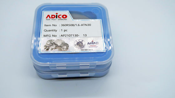1.6mm Thickness PCBN Cutting Tools Solid For Automobile Industry