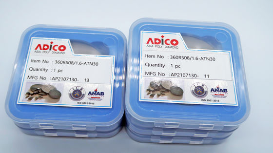 Solid 3um Grit PCBN Blank High Precision For Metal Machining