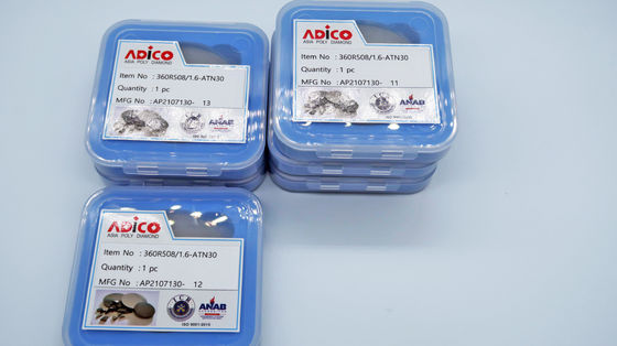 Solid 3um Grit PCBN Blank High Precision For Metal Machining