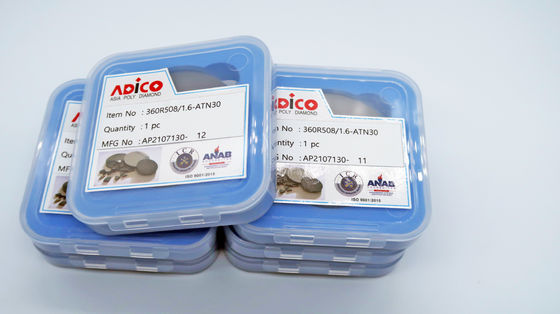 Round Shape CBN Disc Polycrystalline Cubic Boron Nitride Anti Corrosion