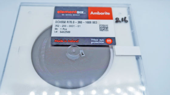 Solid PCBN Blank Disc 3.2mm Thick High Strength Resistance