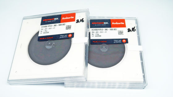 3um Grit PCBN Blank Sheet 70mm High Abrasion Resistance For Nodular Cast Iron